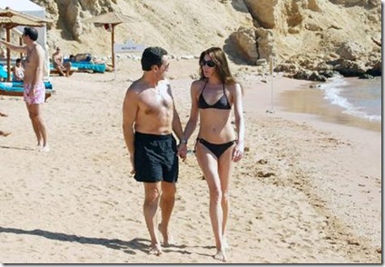 Nicolas Sarkozy,52 and bikini